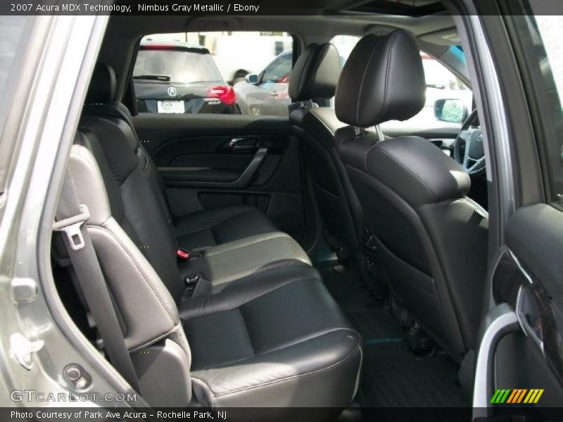 Nimbus Gray Metallic / Ebony 2007 Acura MDX Technology