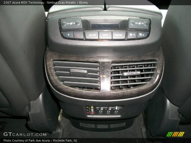 Nimbus Gray Metallic / Ebony 2007 Acura MDX Technology