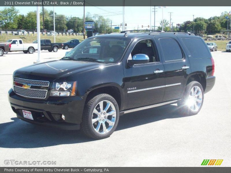 Black / Ebony 2011 Chevrolet Tahoe LTZ 4x4