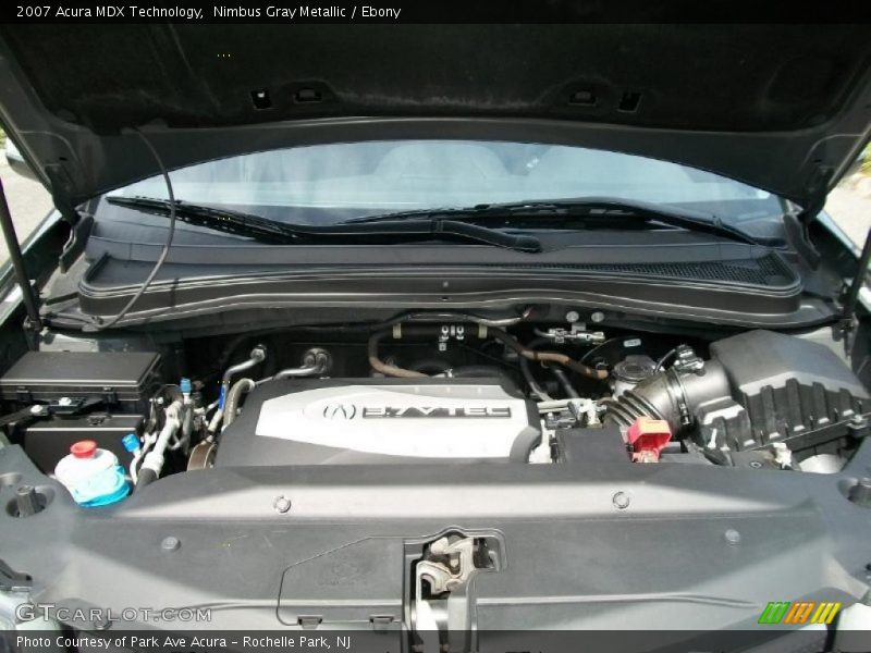 Nimbus Gray Metallic / Ebony 2007 Acura MDX Technology