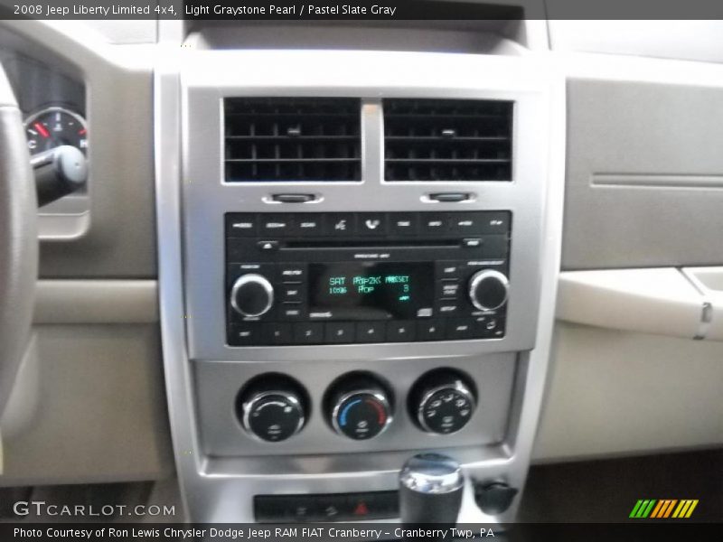 Light Graystone Pearl / Pastel Slate Gray 2008 Jeep Liberty Limited 4x4