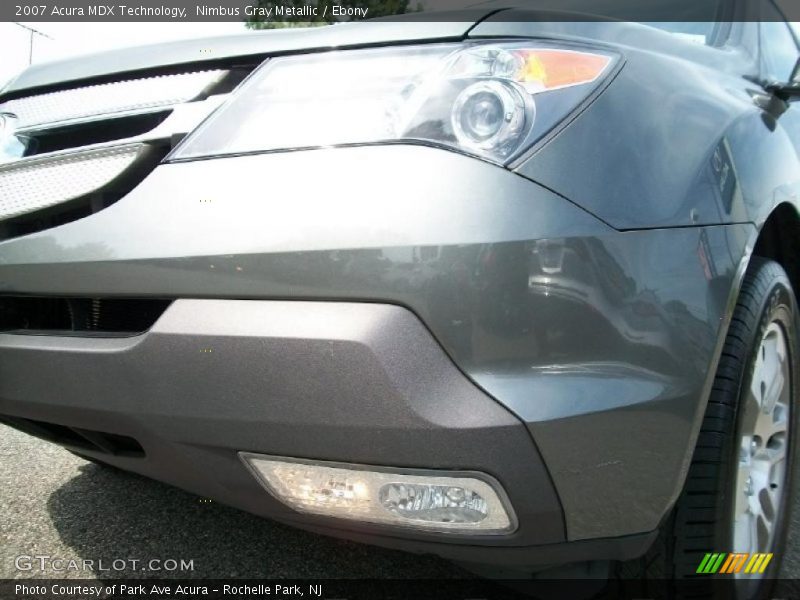 Nimbus Gray Metallic / Ebony 2007 Acura MDX Technology