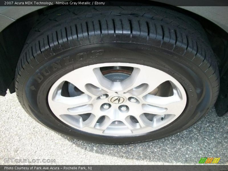 Nimbus Gray Metallic / Ebony 2007 Acura MDX Technology