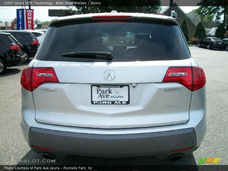 Billet Silver Metallic / Ebony 2007 Acura MDX Technology
