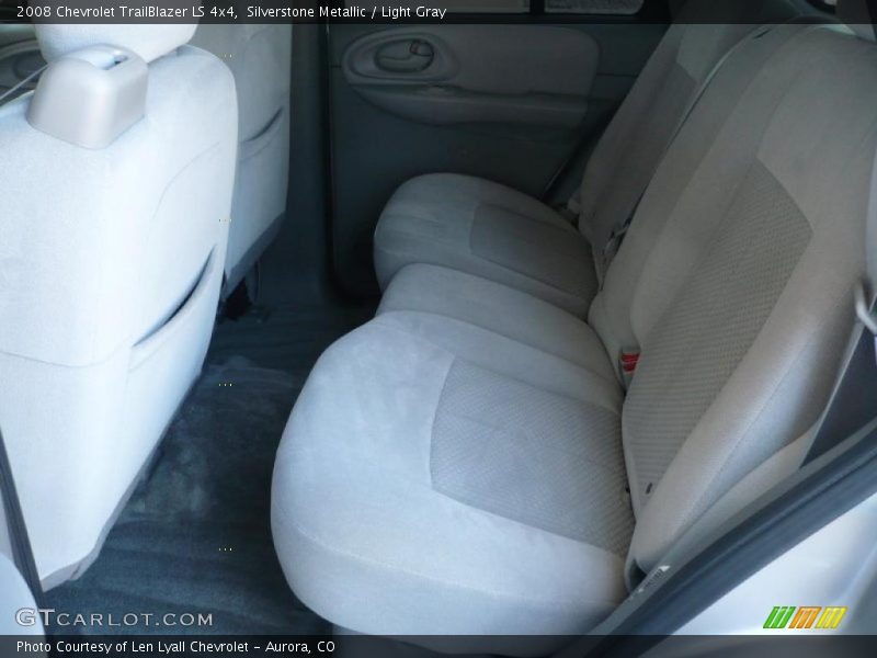 Silverstone Metallic / Light Gray 2008 Chevrolet TrailBlazer LS 4x4