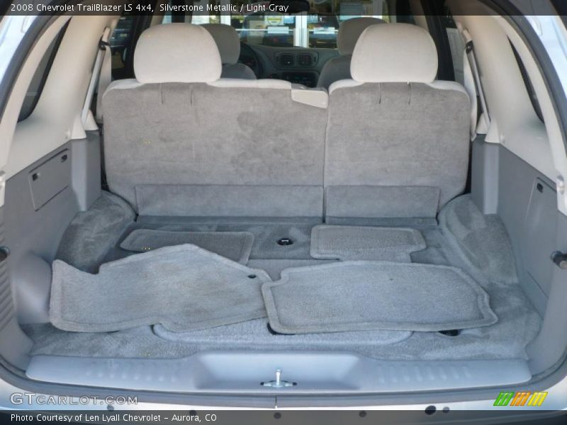 Silverstone Metallic / Light Gray 2008 Chevrolet TrailBlazer LS 4x4