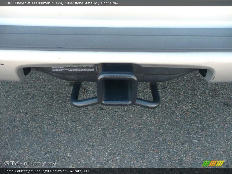 Silverstone Metallic / Light Gray 2008 Chevrolet TrailBlazer LS 4x4