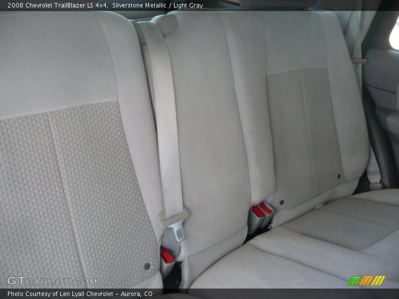 Silverstone Metallic / Light Gray 2008 Chevrolet TrailBlazer LS 4x4