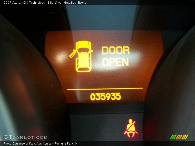 Billet Silver Metallic / Ebony 2007 Acura MDX Technology