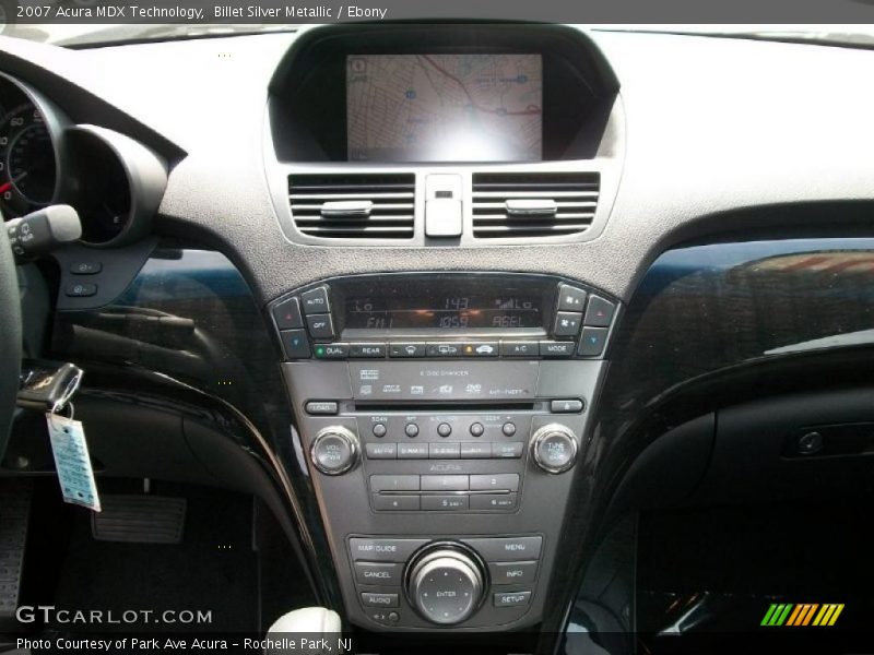 Billet Silver Metallic / Ebony 2007 Acura MDX Technology