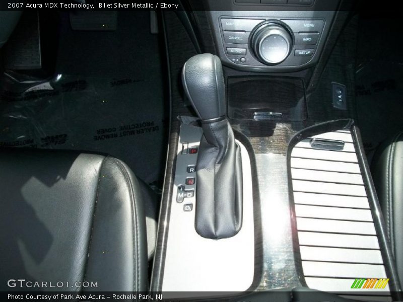 Billet Silver Metallic / Ebony 2007 Acura MDX Technology