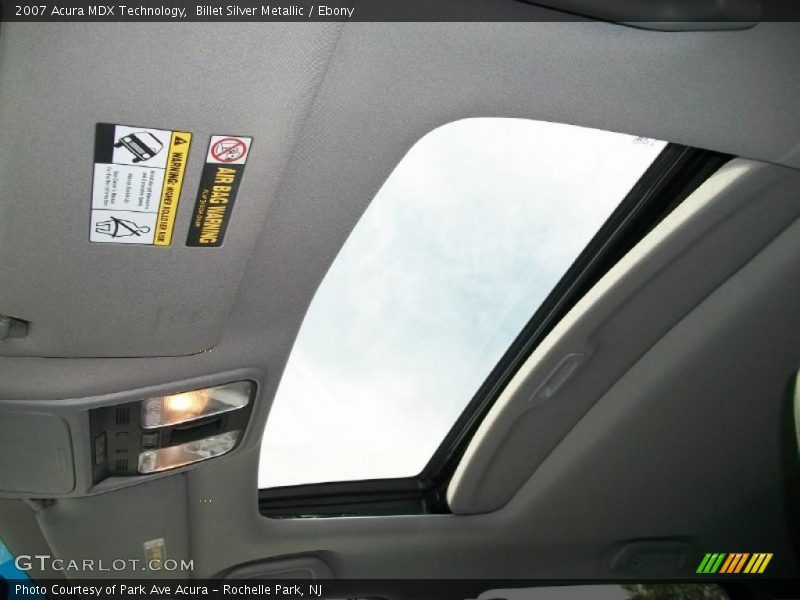 Billet Silver Metallic / Ebony 2007 Acura MDX Technology