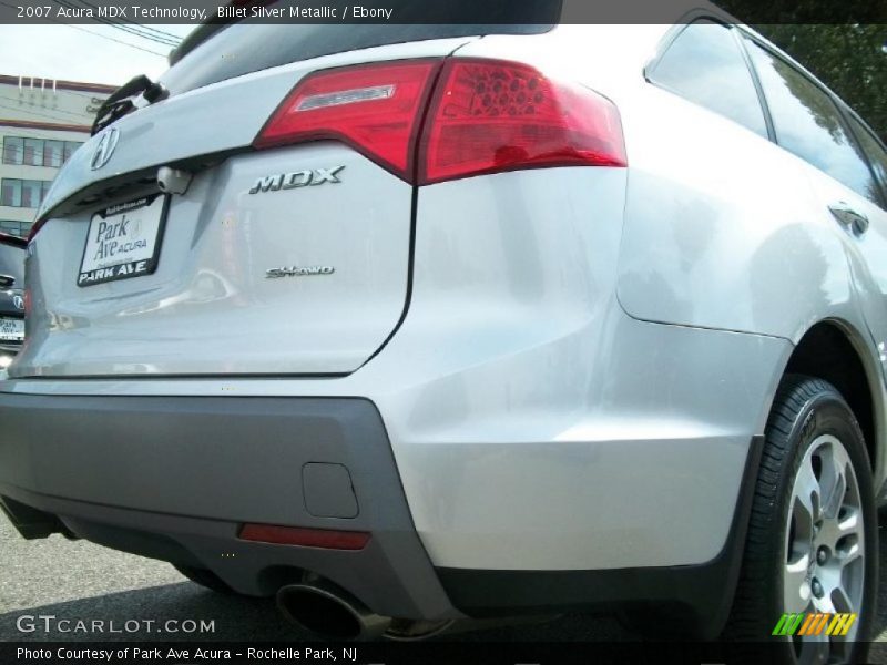 Billet Silver Metallic / Ebony 2007 Acura MDX Technology