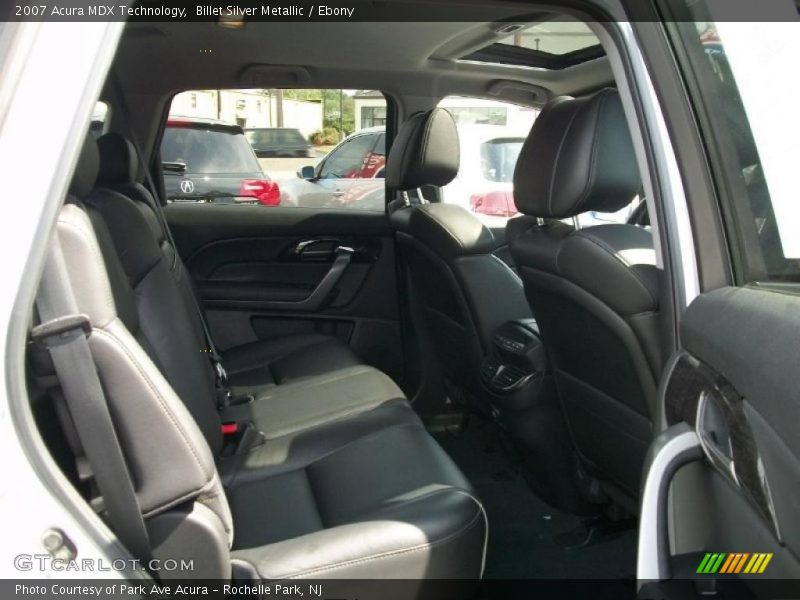 Billet Silver Metallic / Ebony 2007 Acura MDX Technology