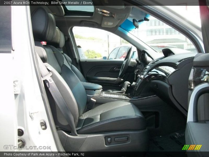 Billet Silver Metallic / Ebony 2007 Acura MDX Technology