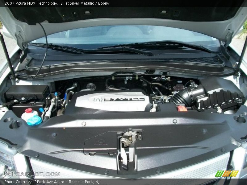 Billet Silver Metallic / Ebony 2007 Acura MDX Technology