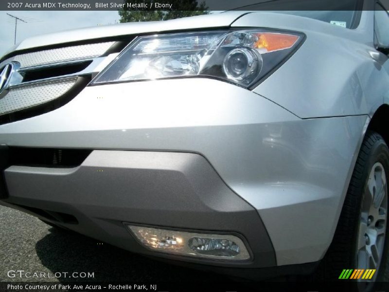 Billet Silver Metallic / Ebony 2007 Acura MDX Technology