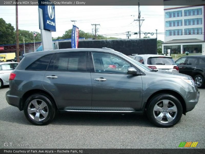 Nimbus Gray Metallic / Ebony 2007 Acura MDX Sport