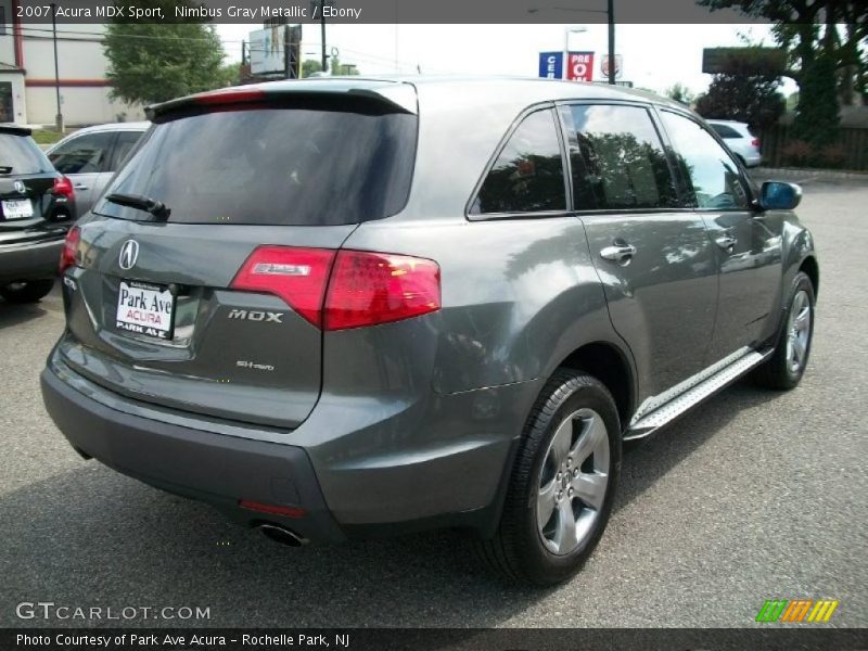 Nimbus Gray Metallic / Ebony 2007 Acura MDX Sport