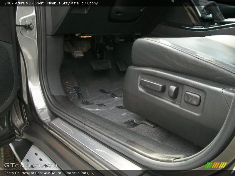 Nimbus Gray Metallic / Ebony 2007 Acura MDX Sport