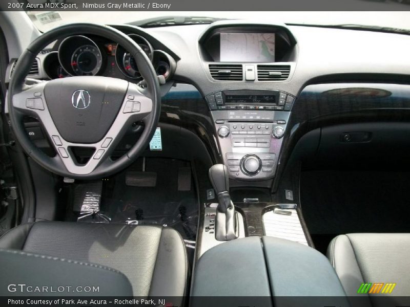 Nimbus Gray Metallic / Ebony 2007 Acura MDX Sport