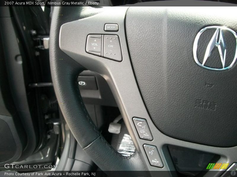 Nimbus Gray Metallic / Ebony 2007 Acura MDX Sport