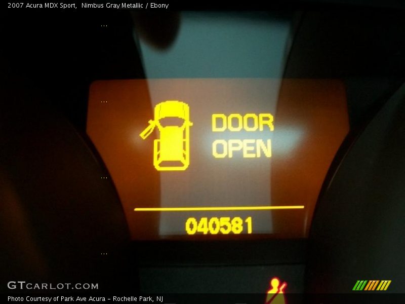 Nimbus Gray Metallic / Ebony 2007 Acura MDX Sport