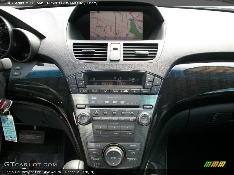 Nimbus Gray Metallic / Ebony 2007 Acura MDX Sport