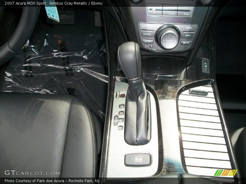 Nimbus Gray Metallic / Ebony 2007 Acura MDX Sport