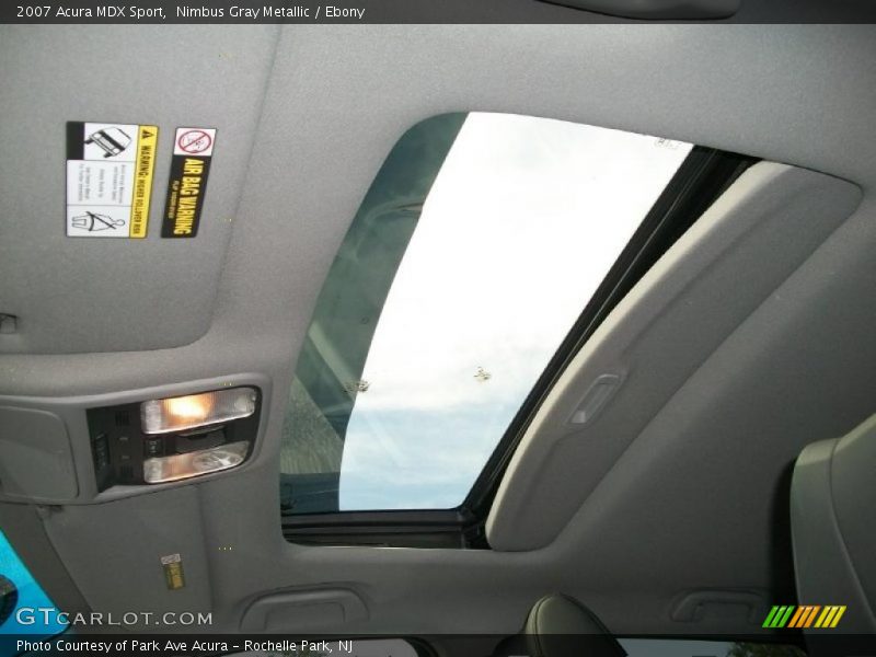 Nimbus Gray Metallic / Ebony 2007 Acura MDX Sport