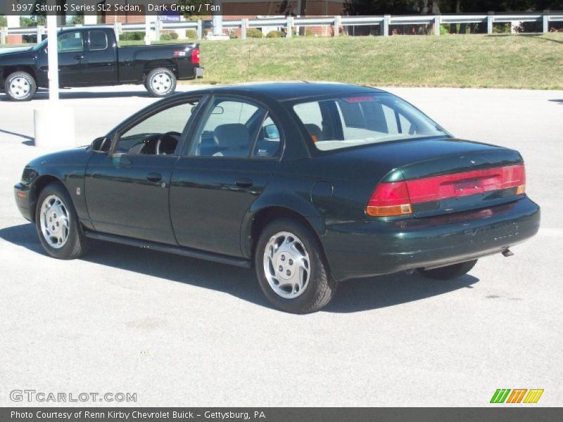 Dark Green / Tan 1997 Saturn S Series SL2 Sedan