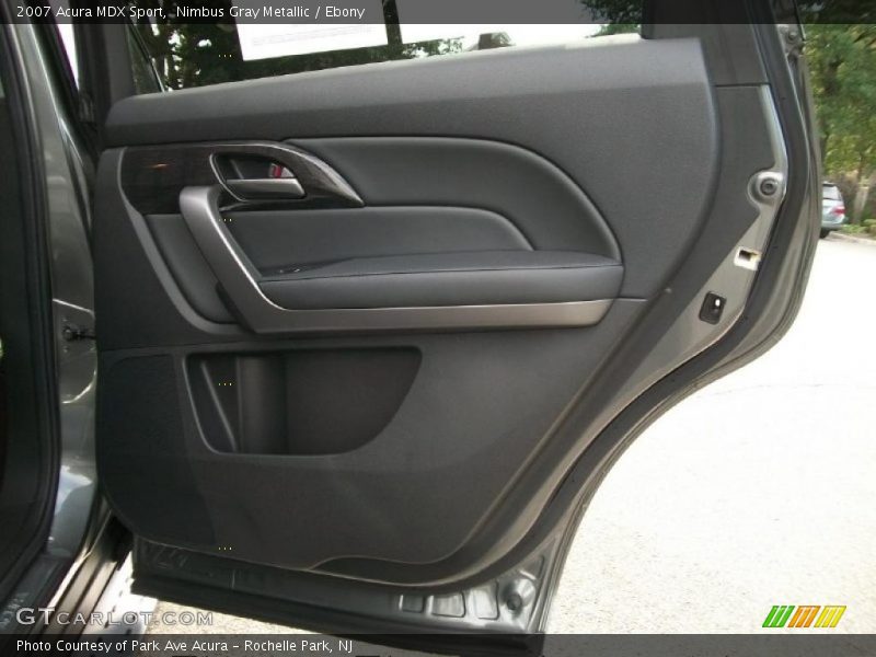 Nimbus Gray Metallic / Ebony 2007 Acura MDX Sport