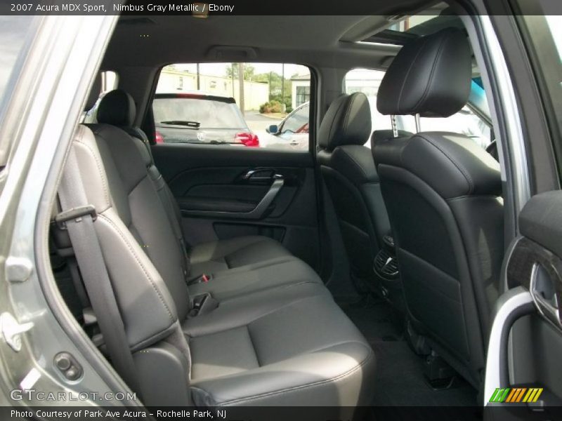 Nimbus Gray Metallic / Ebony 2007 Acura MDX Sport