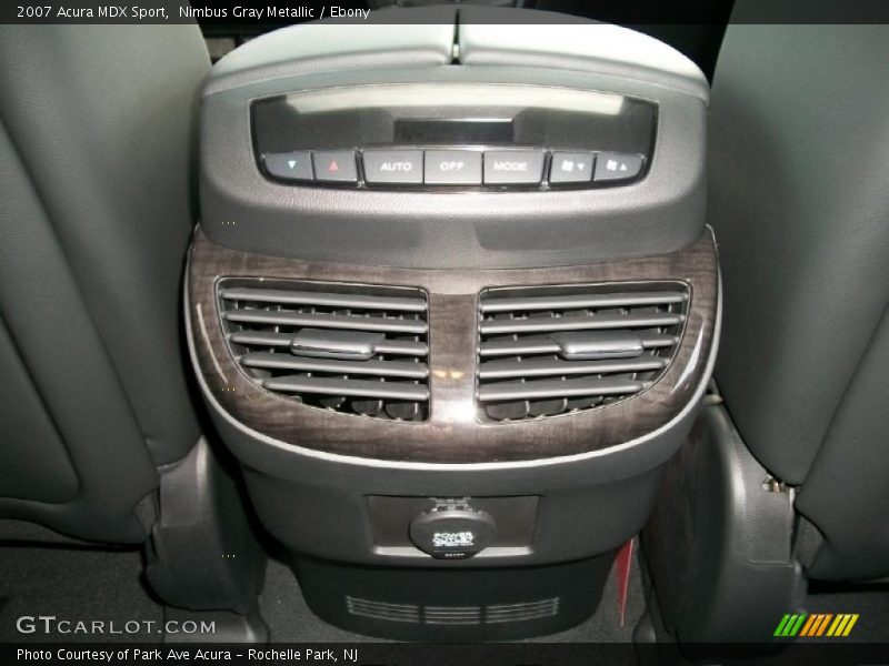 Nimbus Gray Metallic / Ebony 2007 Acura MDX Sport