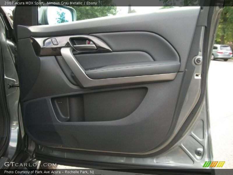 Nimbus Gray Metallic / Ebony 2007 Acura MDX Sport