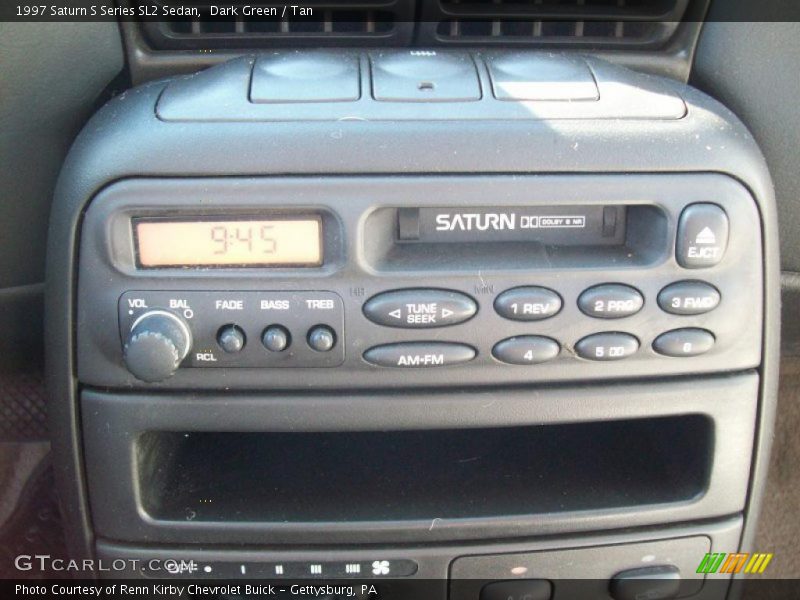 Dark Green / Tan 1997 Saturn S Series SL2 Sedan