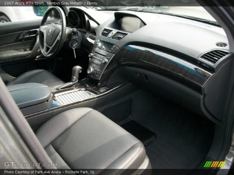 Nimbus Gray Metallic / Ebony 2007 Acura MDX Sport