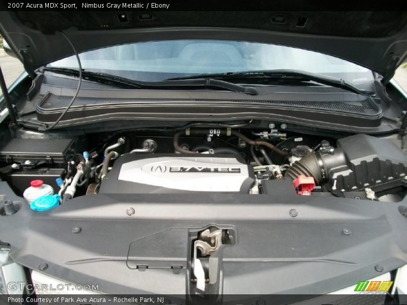 Nimbus Gray Metallic / Ebony 2007 Acura MDX Sport
