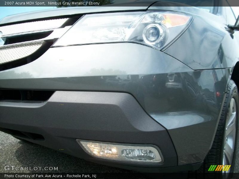 Nimbus Gray Metallic / Ebony 2007 Acura MDX Sport