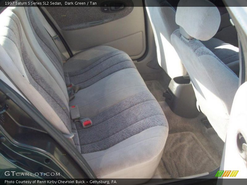 Dark Green / Tan 1997 Saturn S Series SL2 Sedan