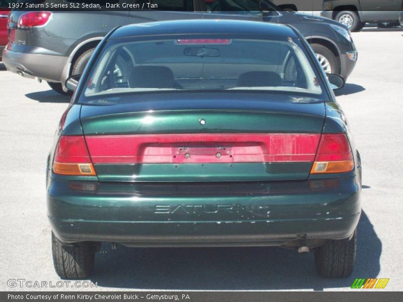 Dark Green / Tan 1997 Saturn S Series SL2 Sedan
