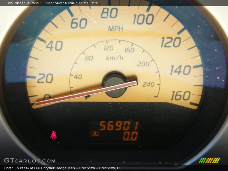 Sheer Silver Metallic / Cafe Latte 2005 Nissan Murano S
