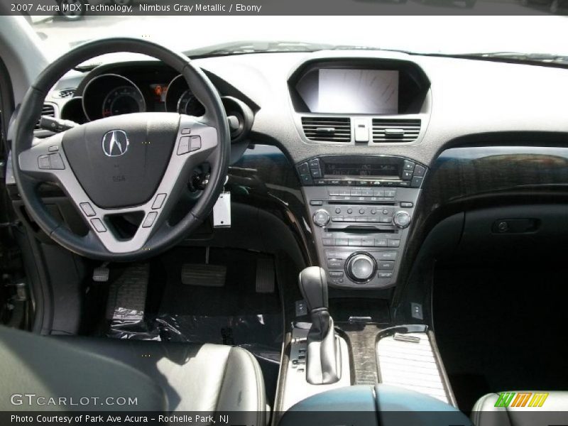 Nimbus Gray Metallic / Ebony 2007 Acura MDX Technology