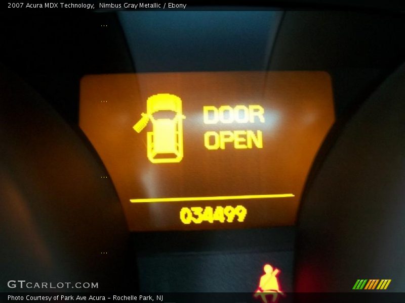 Nimbus Gray Metallic / Ebony 2007 Acura MDX Technology