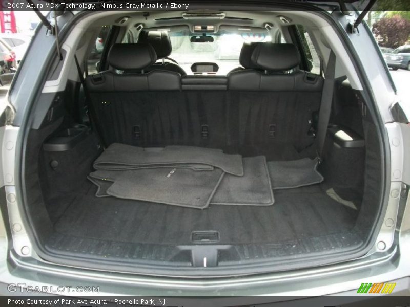 Nimbus Gray Metallic / Ebony 2007 Acura MDX Technology