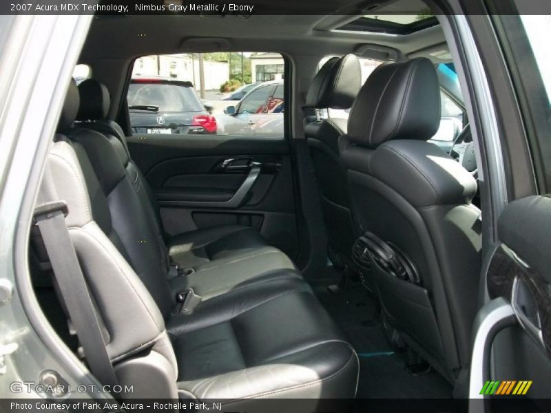 Nimbus Gray Metallic / Ebony 2007 Acura MDX Technology