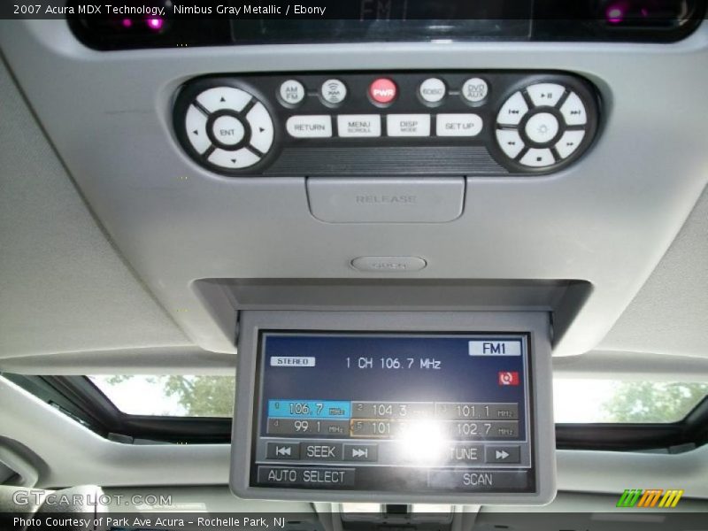 Nimbus Gray Metallic / Ebony 2007 Acura MDX Technology