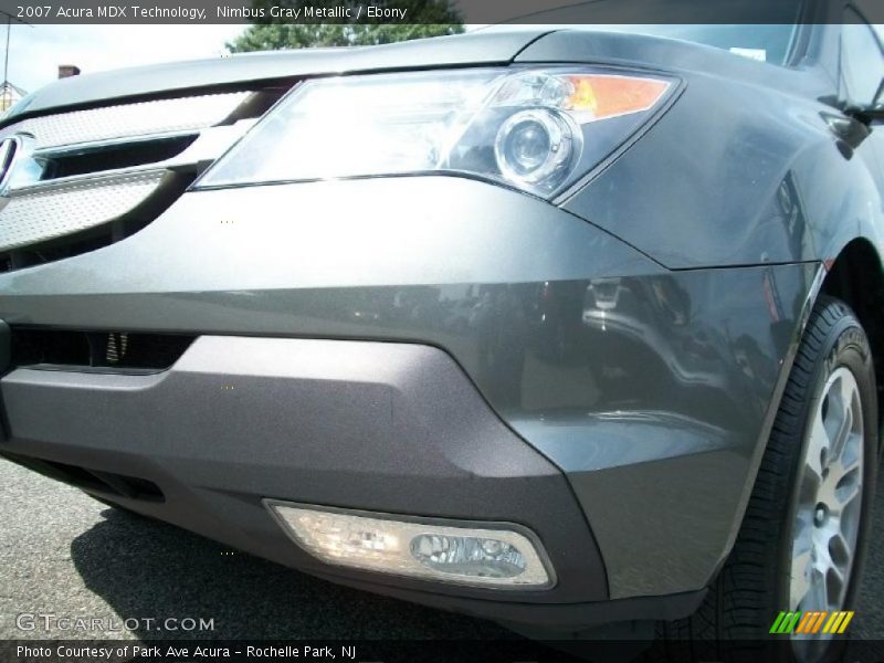Nimbus Gray Metallic / Ebony 2007 Acura MDX Technology