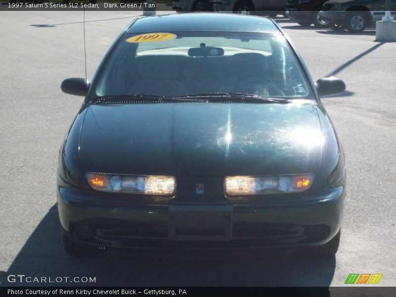 Dark Green / Tan 1997 Saturn S Series SL2 Sedan