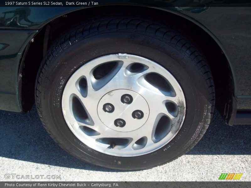 Dark Green / Tan 1997 Saturn S Series SL2 Sedan